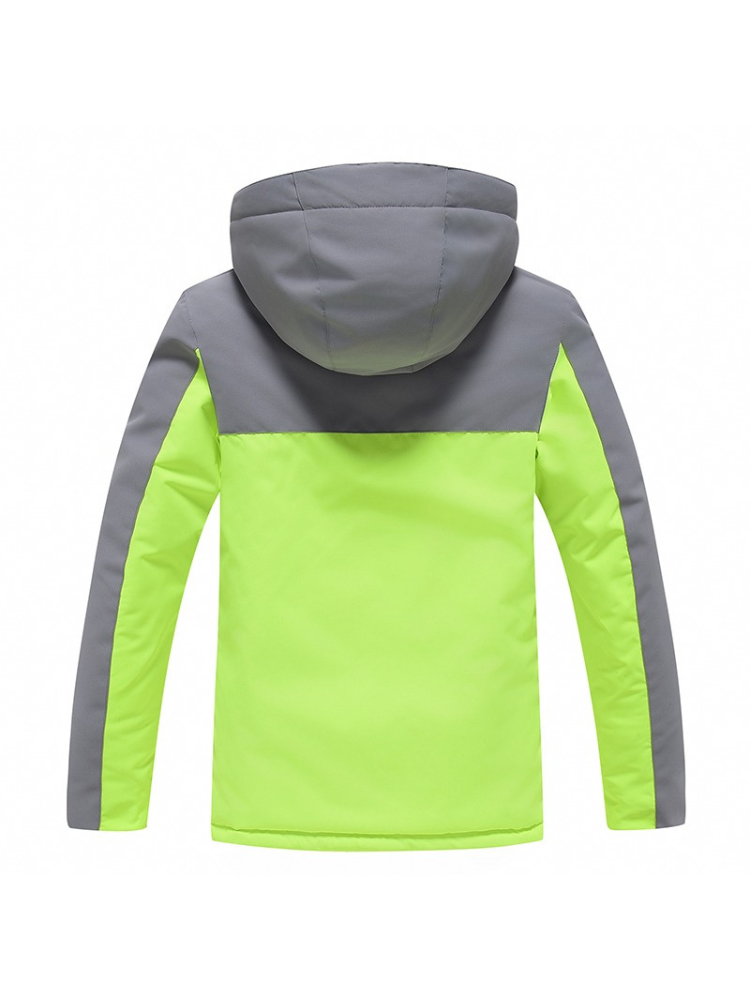 Kids Snow Jacket Bold Colorblock Ski Jacket - ARCTIC QUEEN