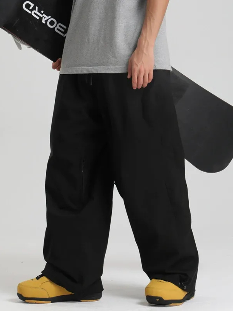 Men's Snowboard Pants Sleek Baggy Snow Pants – Gsou Snow