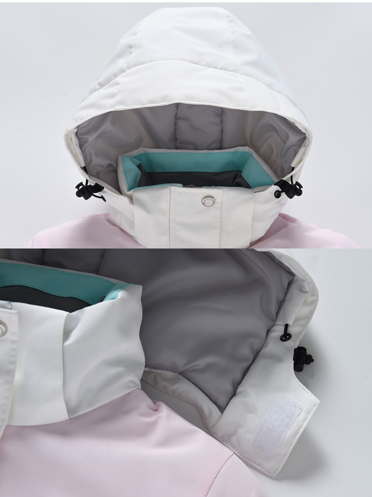 Kids Snow Jacket Bold Colorblock Ski Jacket - ARCTIC QUEEN