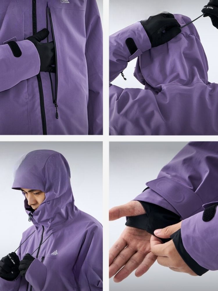 Women's Snowboard Jacket 3L Chill Insulated Jacket - NANEND