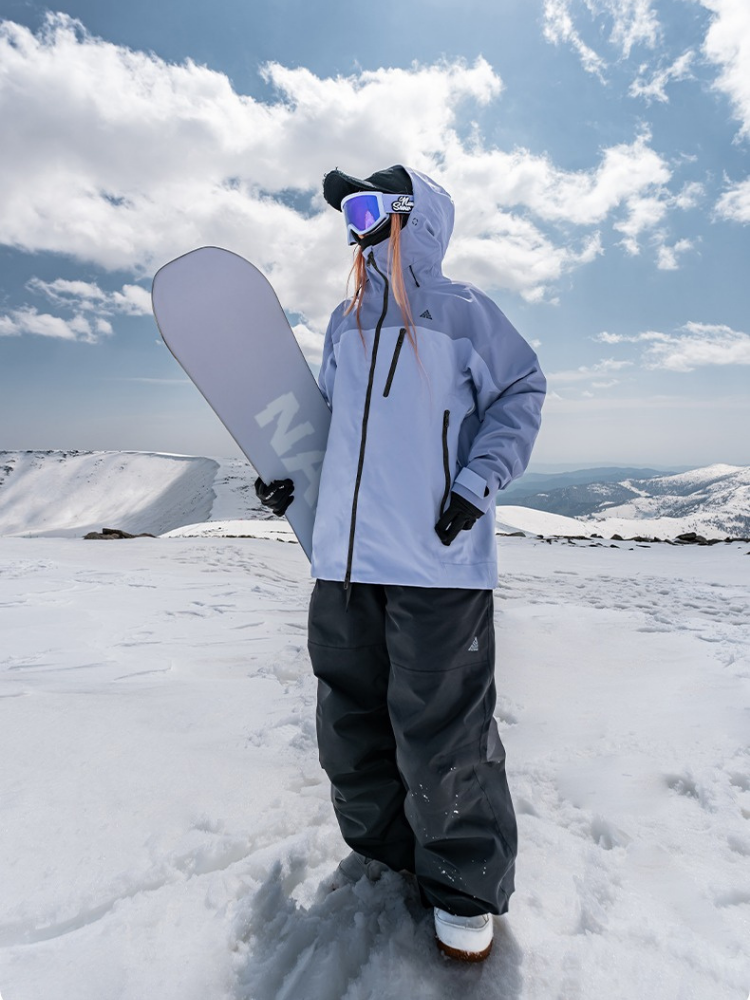 Women's Snowboard Jacket Summit Edge 3L Ski Jacket - NANEND
