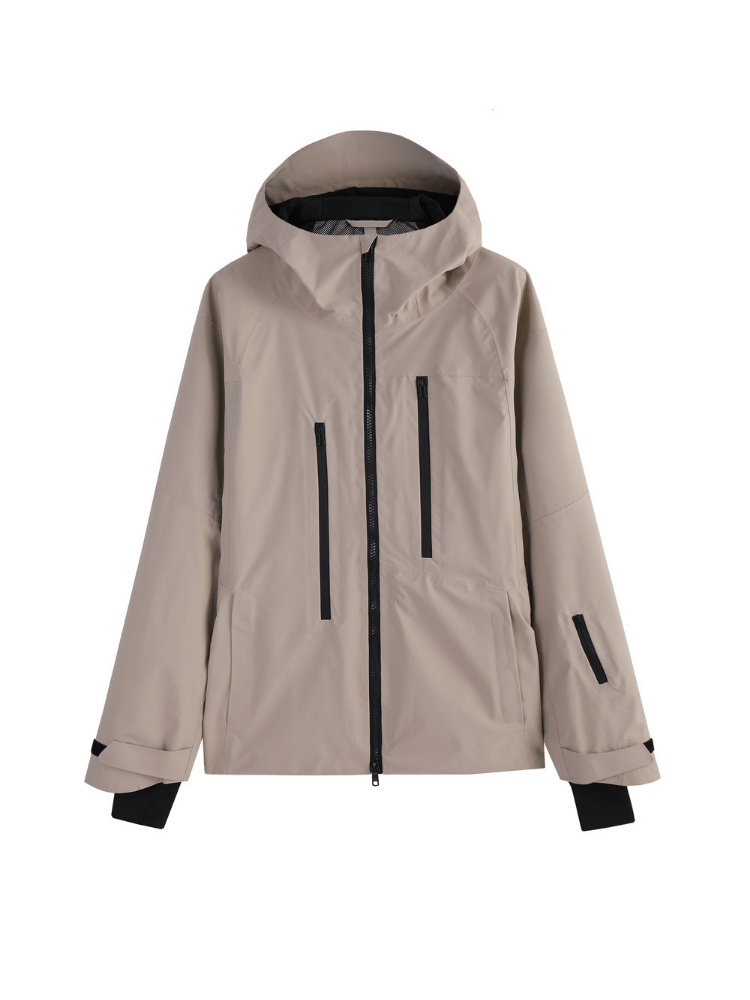 Women's Snowboard Jacket 3L Powline Fleece Snow Jacket - Doorek
