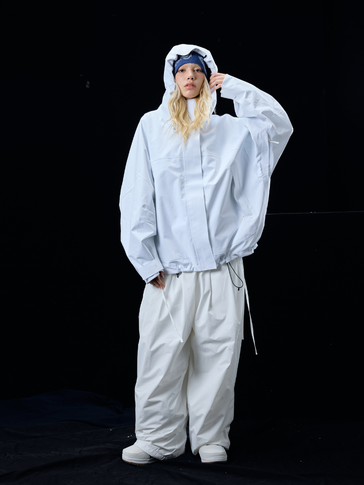 Unisex Snow Pant SnowDrift 3L Baggy Ski Pants - Hellystudio