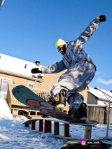 Męski Kombinezon Snowboardowy Denim Drift Typu Baggy - Searipe