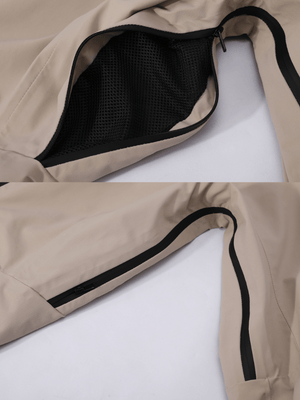 Women's Snowboard Jacket 3L Powline Fleece Snow Jacket - Doorek