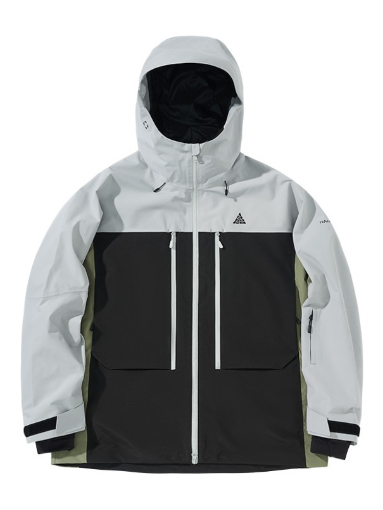 Men's Snowboard Jacket 3L Backcountry Insulated Jacket - NANEND