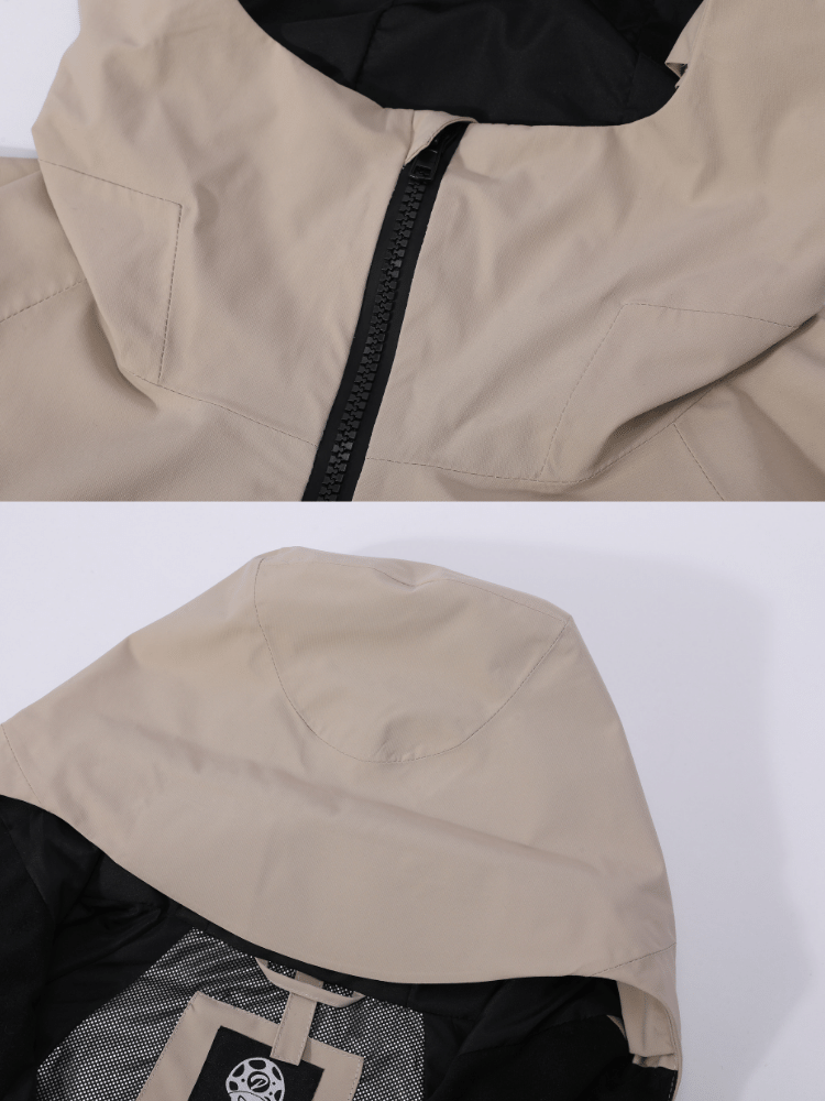 Women's Snowboard Jacket 3L Powline Fleece Snow Jacket - Doorek