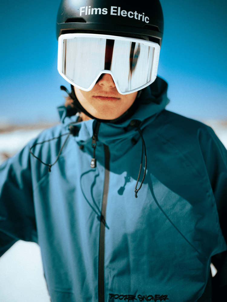 Women's 3L Baggy Snowboard Jacket Realm Down Ski Jacket - Doorek