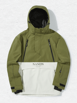 Dámská snowboardová bunda Insulated Colorblock Hood Jacket - NANDN