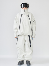 Unisex třírozměrné baggy snowboardové kalhoty - Molocoster