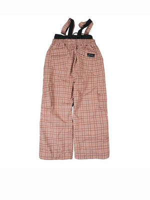 Unisex Snowboard Pant Checkered Snow Pants - Molocoster