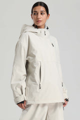 Dámský sněhový anorak s bočním zipem a gradientním designem, plně sealed a zateplený - Gsou Snow