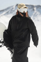 Dámský sněhový anorak s bočním zipem a gradientním designem, plně sealed a zateplený - Gsou Snow