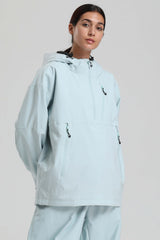 Dámský sněhový anorak s bočním zipem a gradientním designem, plně sealed a zateplený - Gsou Snow