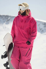 Dámský sněhový anorak s bočním zipem a gradientním designem, plně sealed a zateplený - Gsou Snow