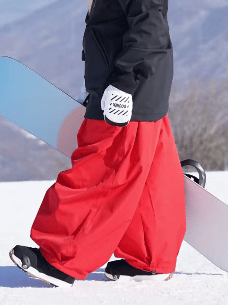 Men's Snowboard Pants Super Baggy Snow Pants - Doorek