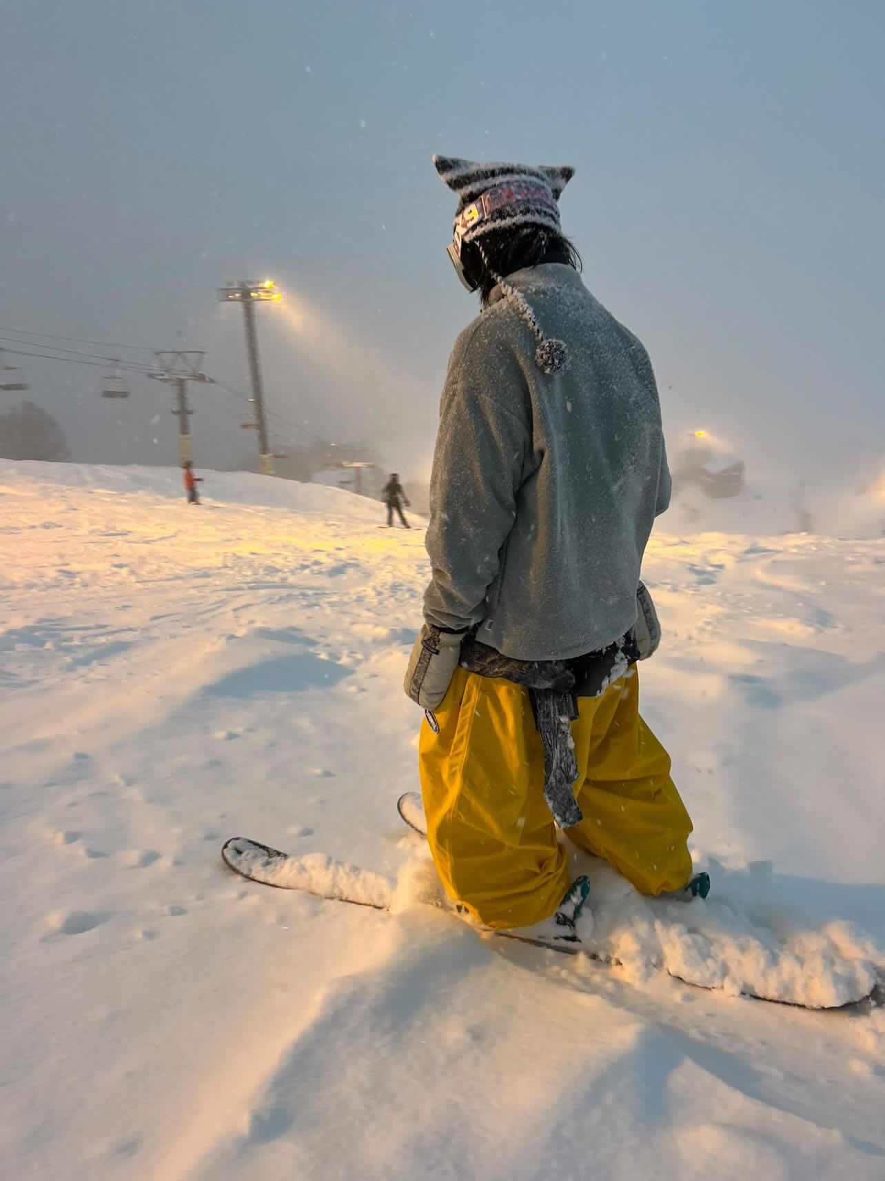 Men's Snowboard Pants Super Baggy Snow Pants - Doorek