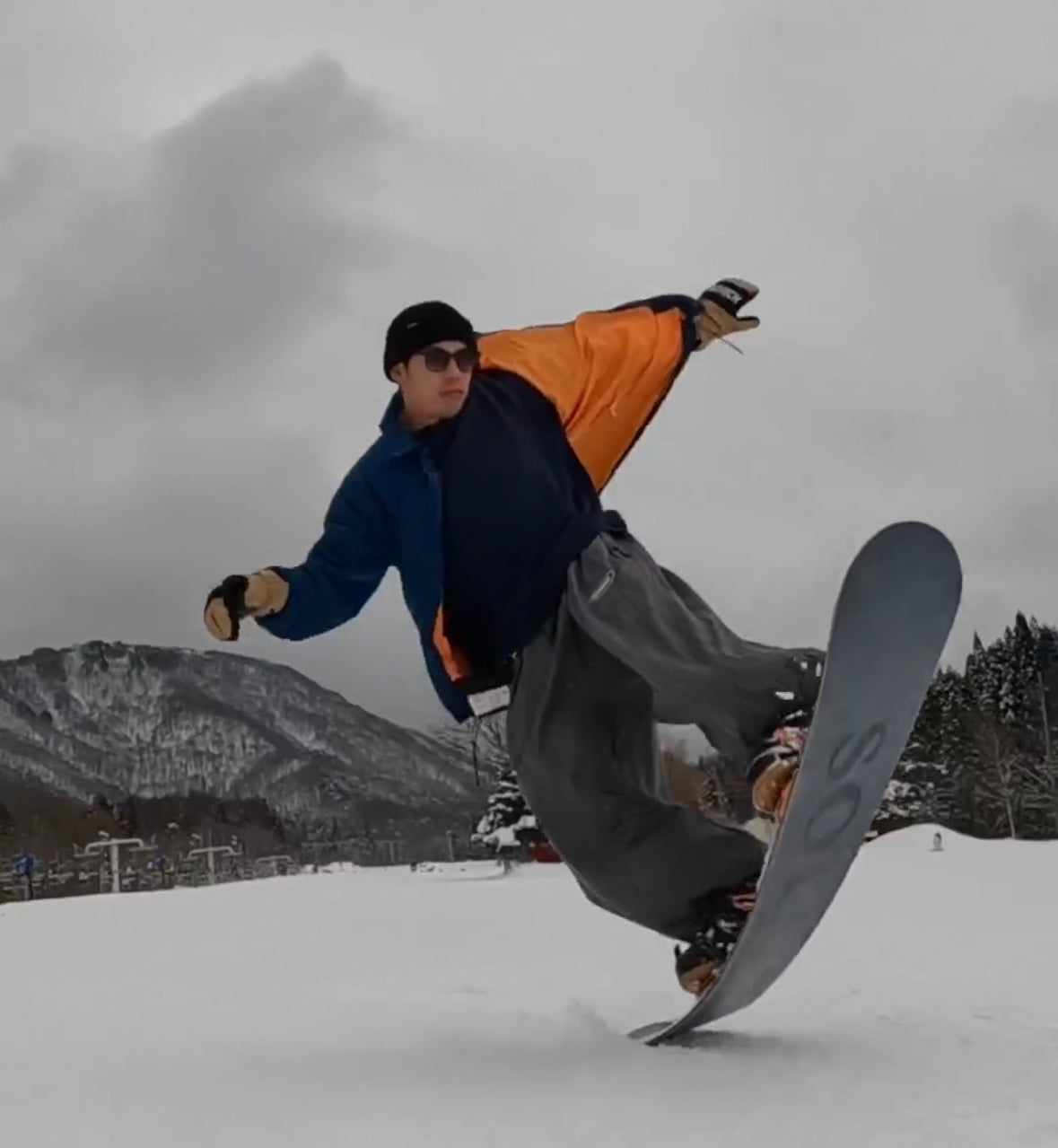 Men's Snowboard Pants Super Baggy Snow Pants - Doorek