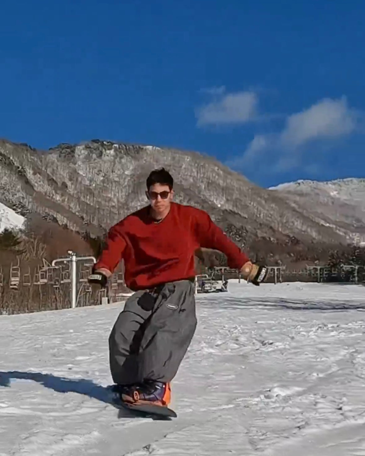 Men's Snowboard Pants Super Baggy Snow Pants - Doorek