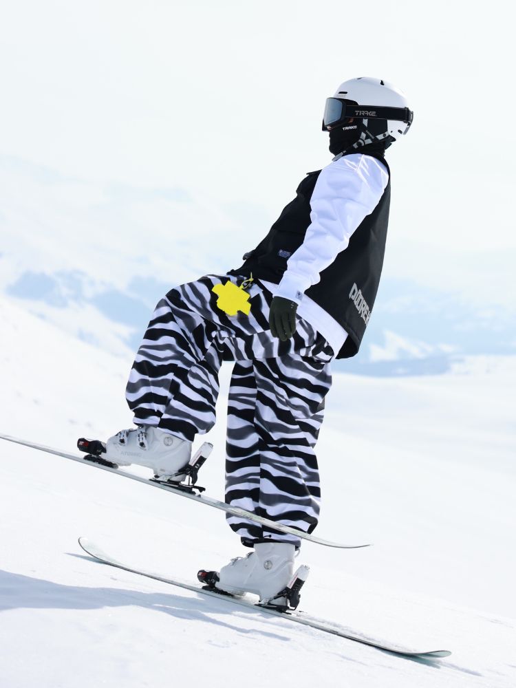 Men's Snowboard Pants Super Baggy Snow Pants - Doorek