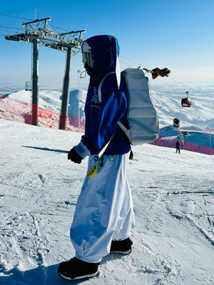 Men's Snowboard Pants Super Baggy Snow Pants - Doorek