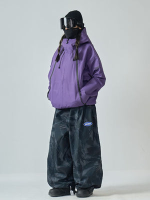 Men's Snowboard Pants Super Baggy Snow Pants - Doorek