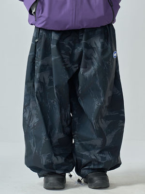 Men's Snowboard Pants Super Baggy Snow Pants - Doorek