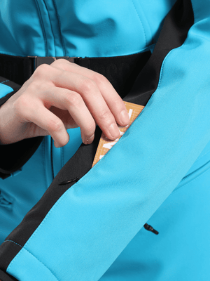 Gsou Snow Faux-Fur Slim Ski Jumpsuit [Limited Region]