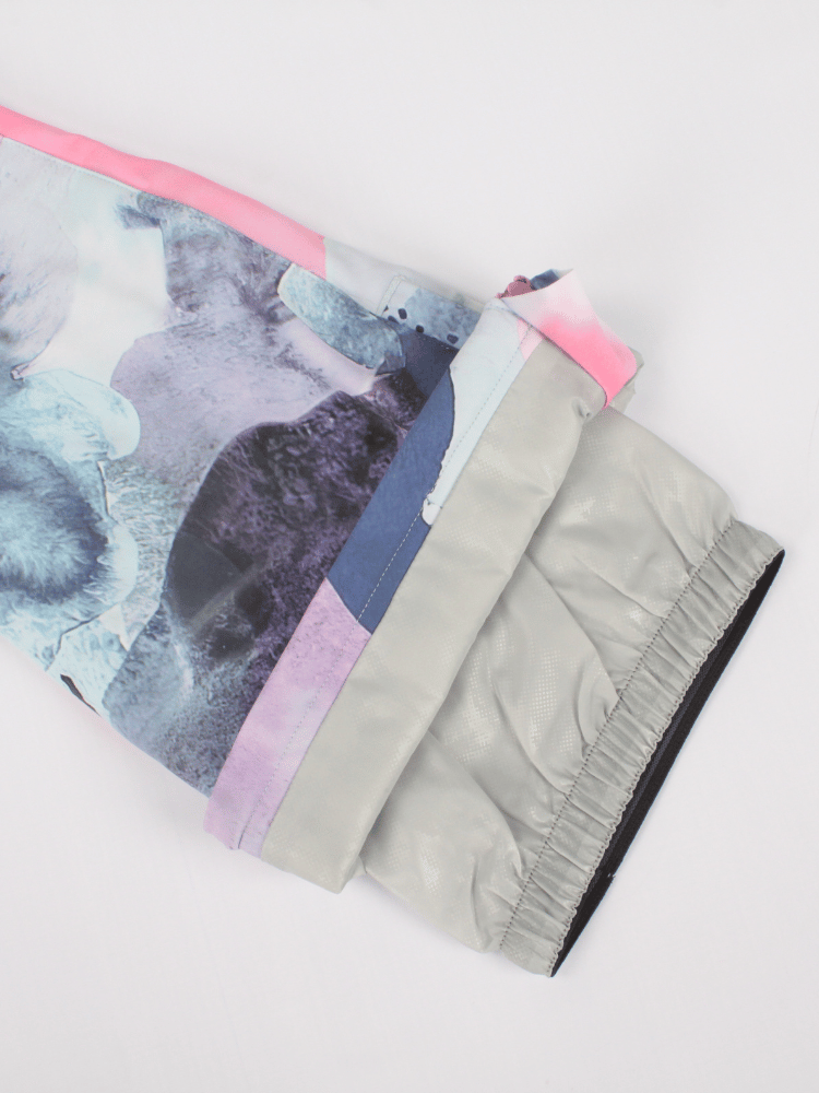 Ski Jumpsuit Snowboard Jumpsuit Belted Flare Slim Ski Jumpsuit - Gsou Snow