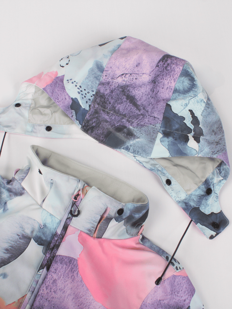 Ski Jumpsuit Snowboard Jumpsuit Belted Flare Slim Ski Jumpsuit - Gsou Snow