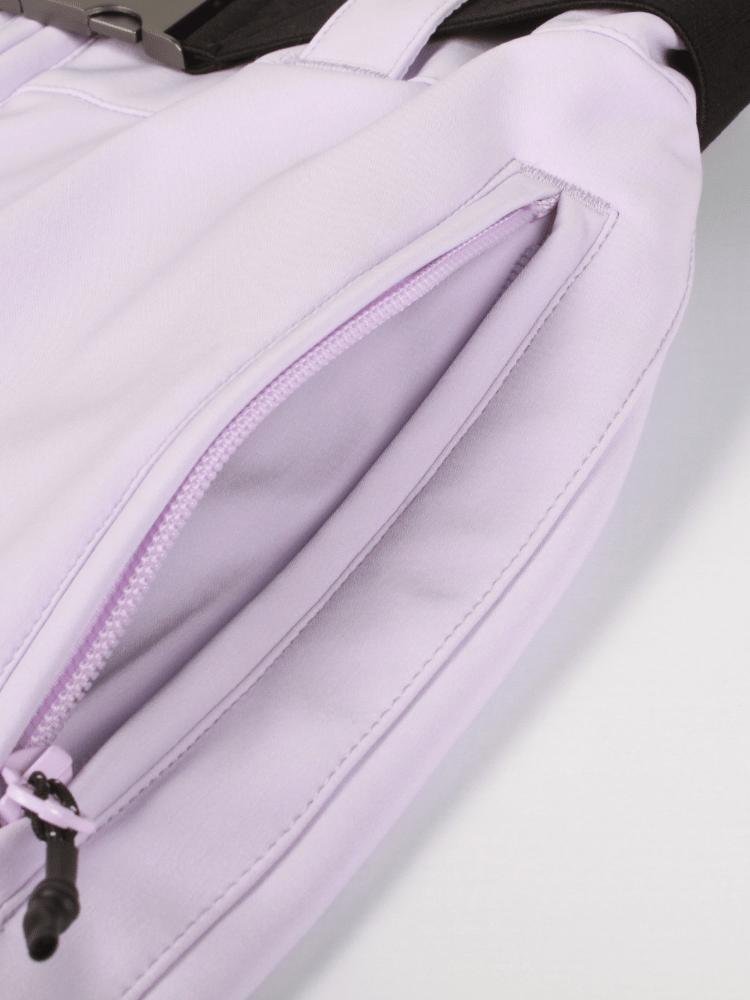 Ski Jumpsuit Snowboard Jumpsuit Belted Flare Slim Ski Jumpsuit - Gsou Snow