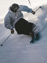 Damskie Spodnie Snowboardowe Super Baggy z Polarem - Hellystudio