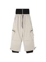 Damskie Spodnie Snowboardowe Super Baggy z Polarem - Hellystudio