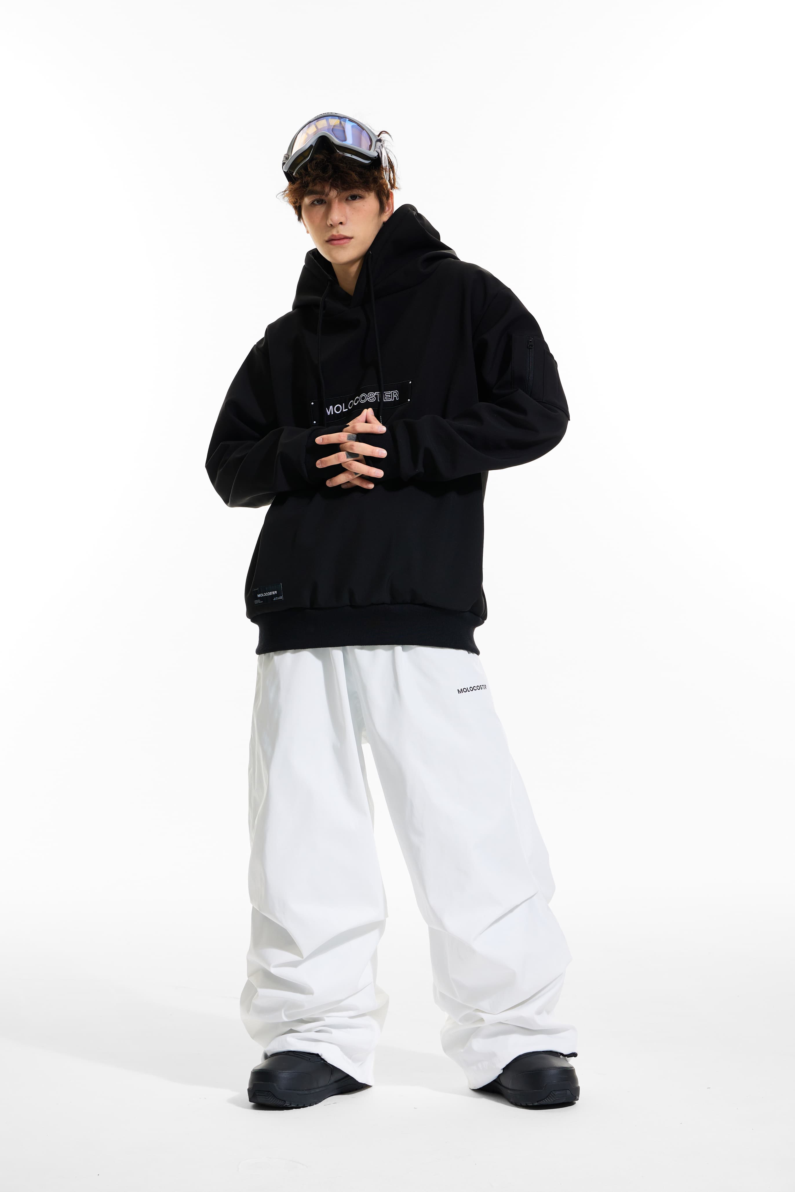 Unisex Three Dimensional Baggy Snow Pants - Molocoster