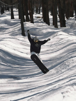 Unisex Three Dimensional Baggy Snow Pants - Molocoster