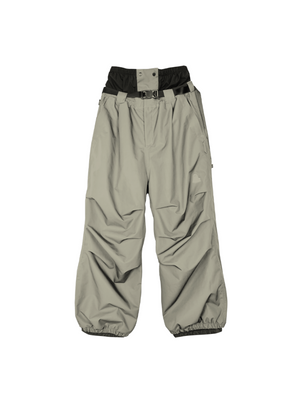 Men's Ski Pant Wrinkle Baggy Snow Pants - POMT