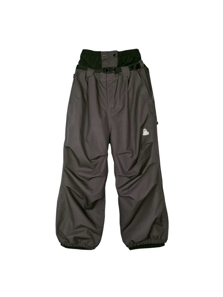 Men's Ski Pant Wrinkle Baggy Snow Pants - POMT