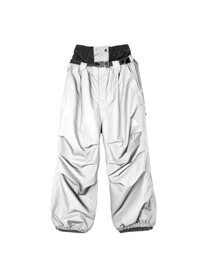 Men's Ski Pant Wrinkle Baggy Snow Pants - POMT