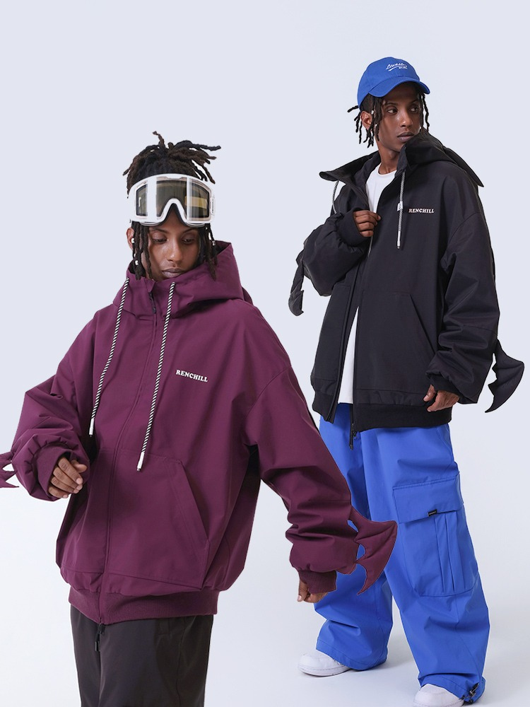 Unisex Snowboard Jacket Little Evil 3L Jacket - RenChill