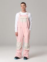 Męskie Spodnie Narciarskie typu Bib Colorblock - Searipe