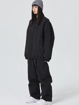 Dámské snowboardové kombinézy Baggy Style Monochrome Shell - Searipe