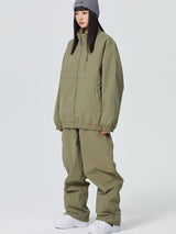 Dámské snowboardové kombinézy Baggy Style Monochrome Shell - Searipe